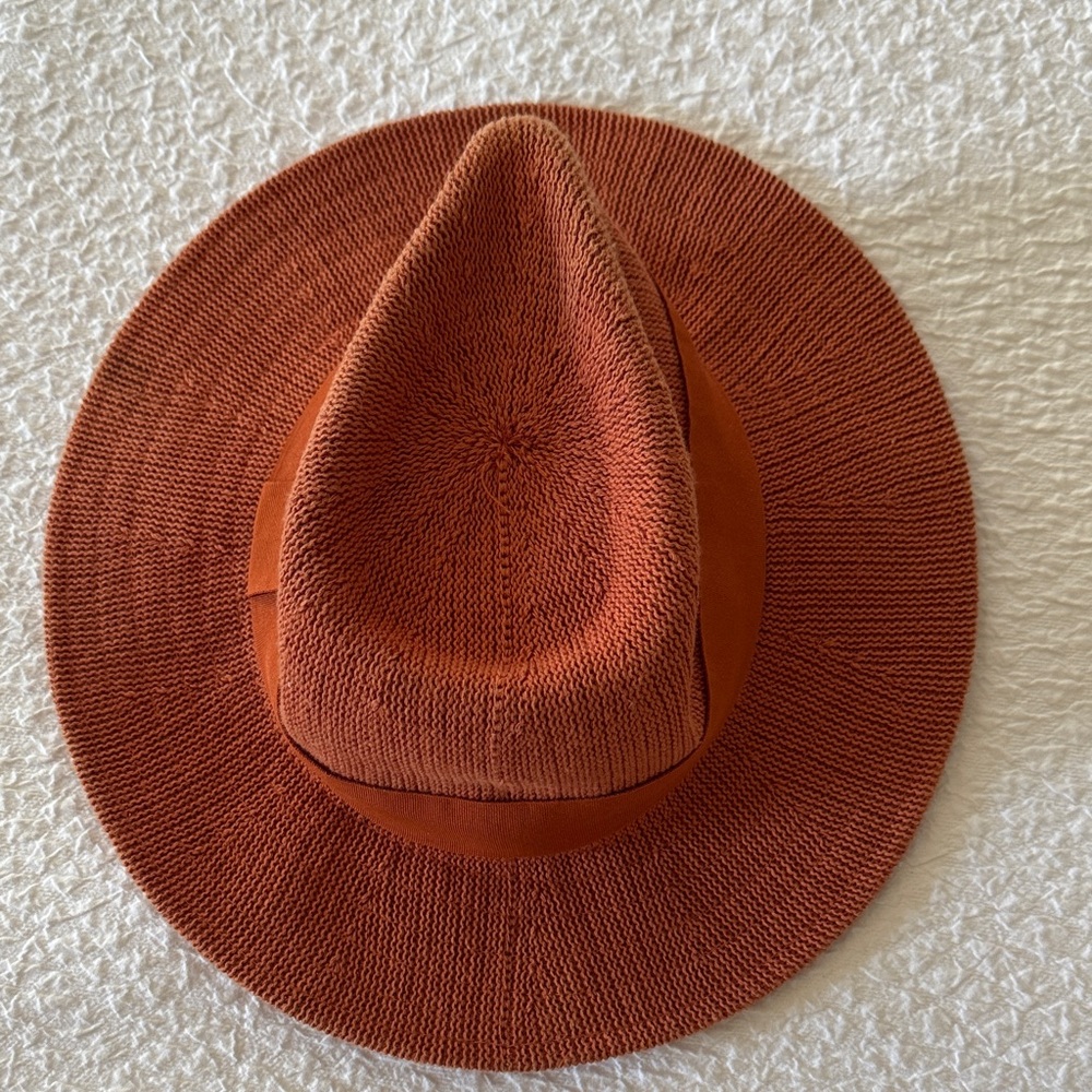 Anthropologie Terracotta Knit Hat